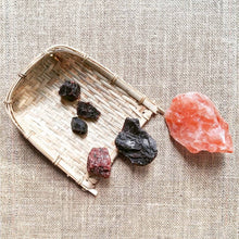 Load image into Gallery viewer, Pure Pink Salt and Black Salt Chunks