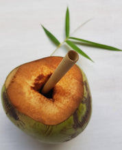Load image into Gallery viewer, Organic Bamboo Straws (4pcs)